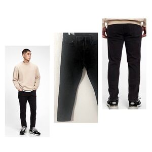 GAP Flex Max Men’s Skinny Black Jeans Size 33x30 EIC Casual Everyday Outing